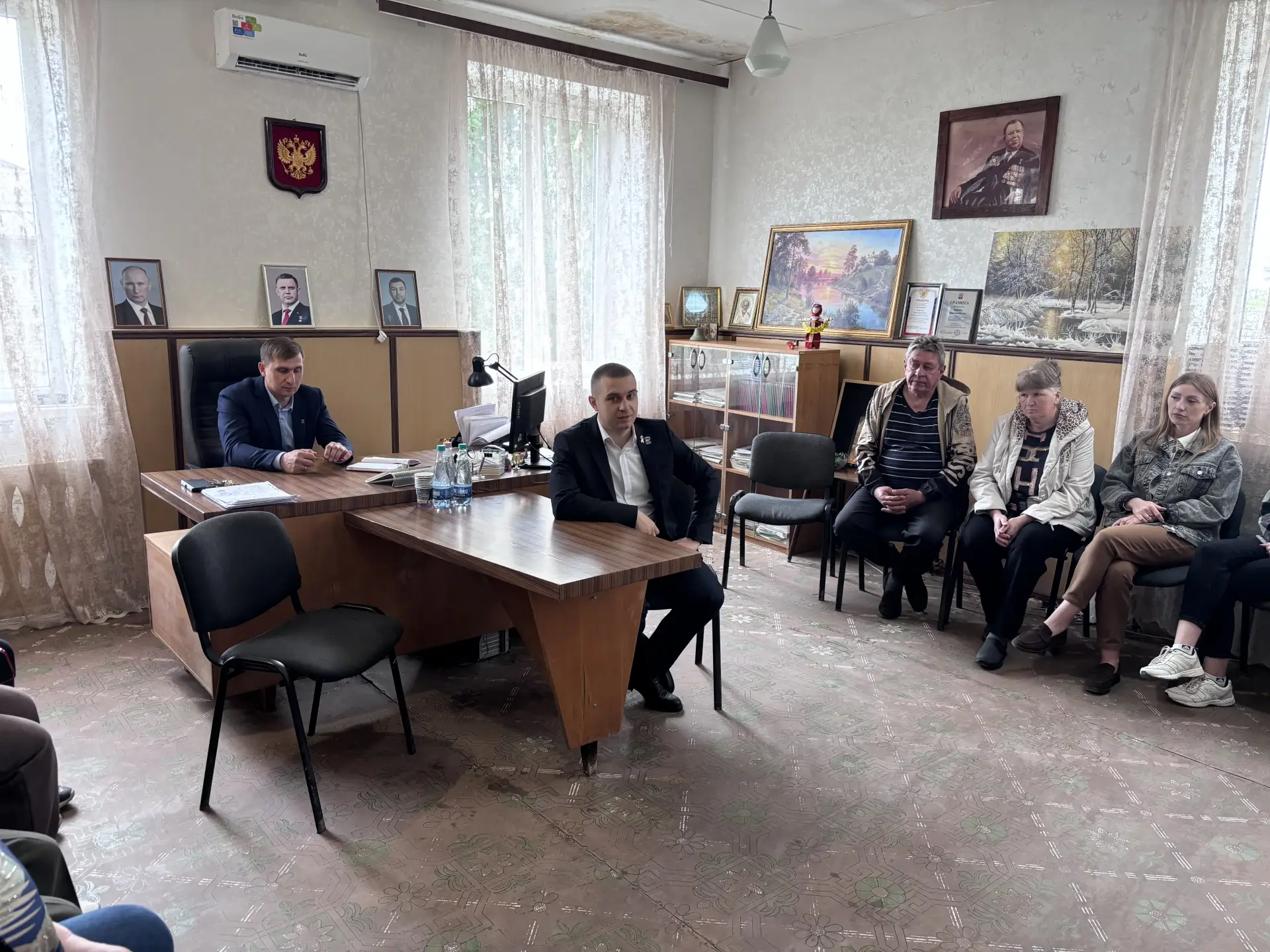 Встреча с жителями села Марьяновка: Важные вопросы и перспективы развития