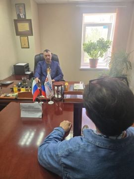 Роман Конев: 14 мая 2026 года состоялся приём граждан депутатом Горловского городского совета Донецкой Народной Республики первого созыва Максимом Лебедевым в ООО «Стиролбиофарм»