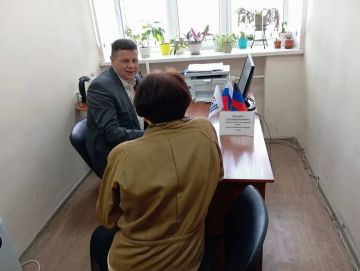 Прием Депутата Донецкого городского совета I созыва Алксандра Иванченко