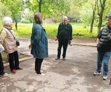 Роман Конев: Жители Калининского района Горловки активно участвуют в проекте «Управдом», организованном районной администрацией и Единым региональным фондом управления многоквартирными домами ДНР