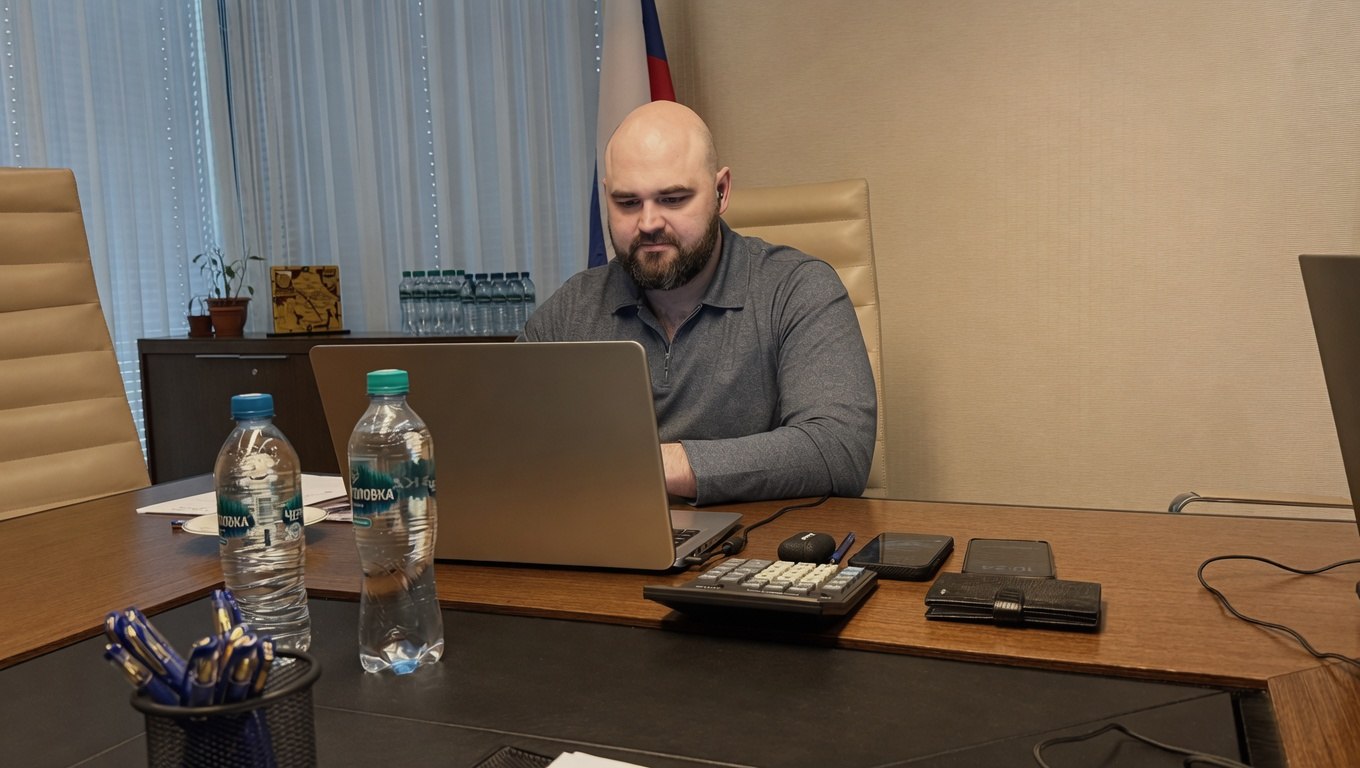 Сегодня вместе с коллегами принял участие в полуфинале VI сезона Всероссийского конкурса управленцев «Лидеры России»