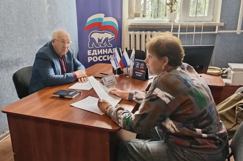 Наталья Бегуненко: В пятницу, 15 мая, в общественной приёмной партии «Единая Россия» Петровского района г. Донецка состоялся приём граждан