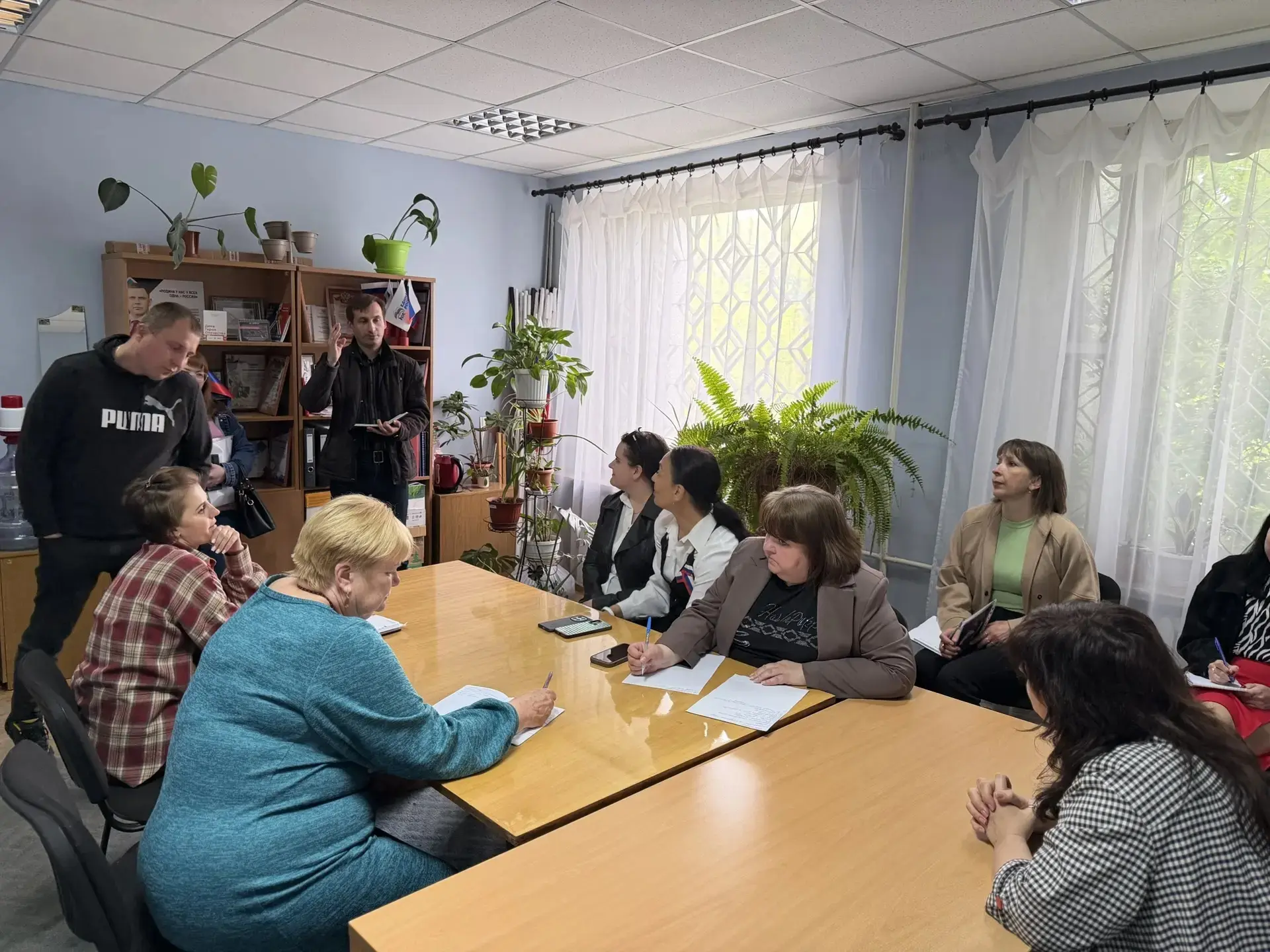 Круглый стол с активной и работающей молодежью Иловайска