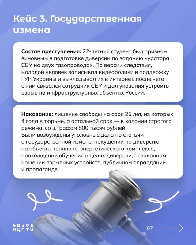 Все чаще в новостной ленте всплывают публикации о привлечении школьников и студентов к уголовной ответственности за попытки совершения терактов и диверсий Все чаще в новостной ленте всплывают публикации о привлечении школьников и студентов к уголовной ответственности за попытки совершения терактов и диверсий