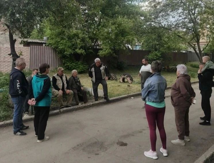 Организация ТОС. Жители Амвросиевки включаются в работу