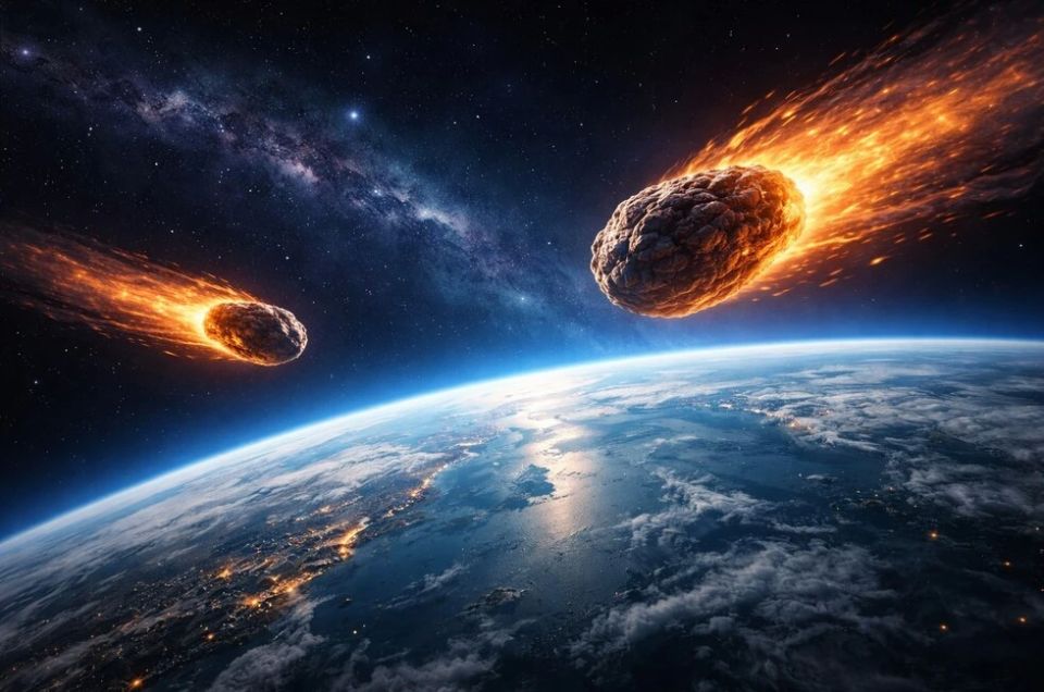 К Земле летят два астероида размером с «челябинский метеорит»