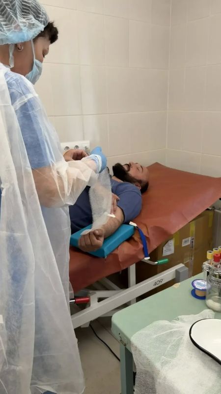 Сегодня в Тельмановской ЦРБ состоялся День Донора Сегодня в Тельмановской ЦРБ состоялся День Донора