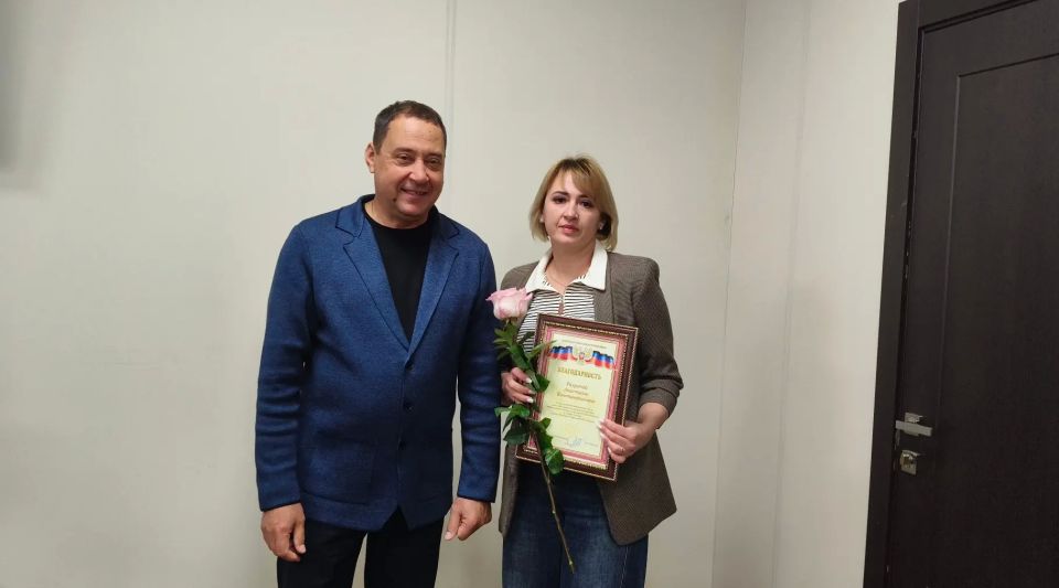 Константин Зинченко: Юбилейные медали и благодарности от Главы Республики Константин Зинченко: Юбилейные медали и благодарности от Главы Республики