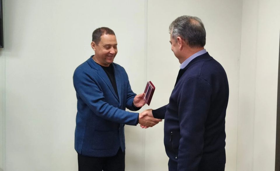 Константин Зинченко: Юбилейные медали и благодарности от Главы Республики Константин Зинченко: Юбилейные медали и благодарности от Главы Республики