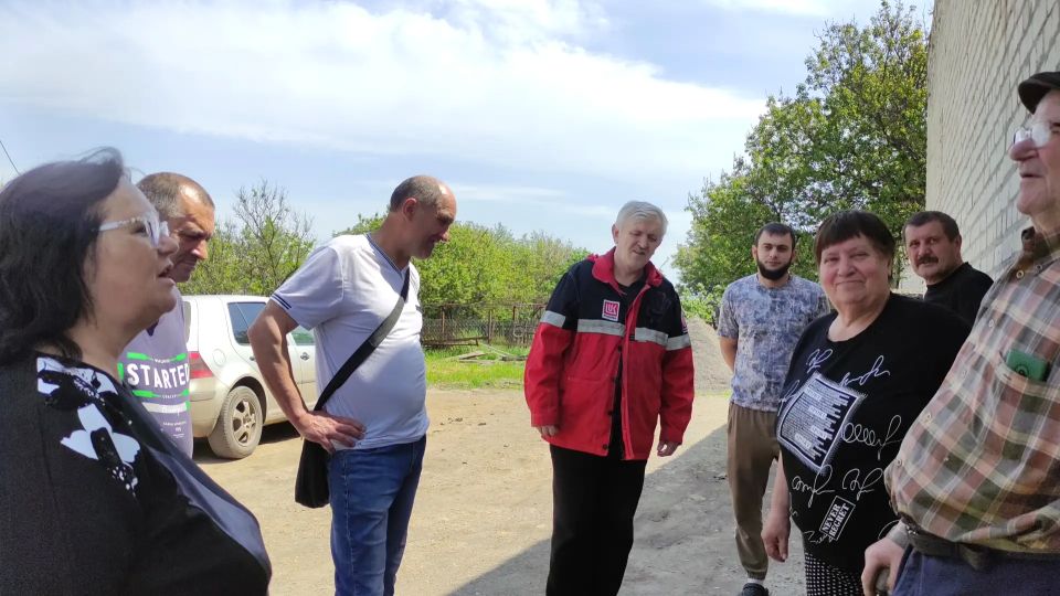 Начальник Комсомольского территориального отдела Людмила Морщ провела встречу с населением города Комсомольское