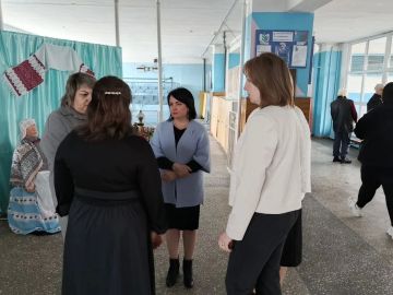 Елена Снисаренко встретилась с педагогами трудового коллектива ГБОУ «Владимировская школа»