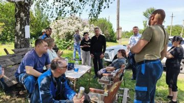 Константин Зинченко: Встретился с жителями села Благовещенка