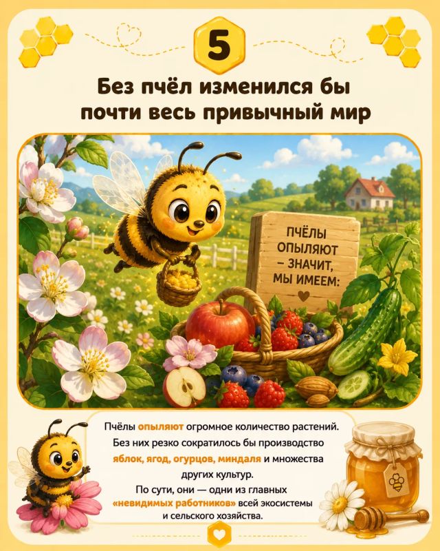 Это ж-ж-ж неспроста! 10 самых неожиданных фактов о пчелах Это ж-ж-ж неспроста! 10 самых неожиданных фактов о пчелах
