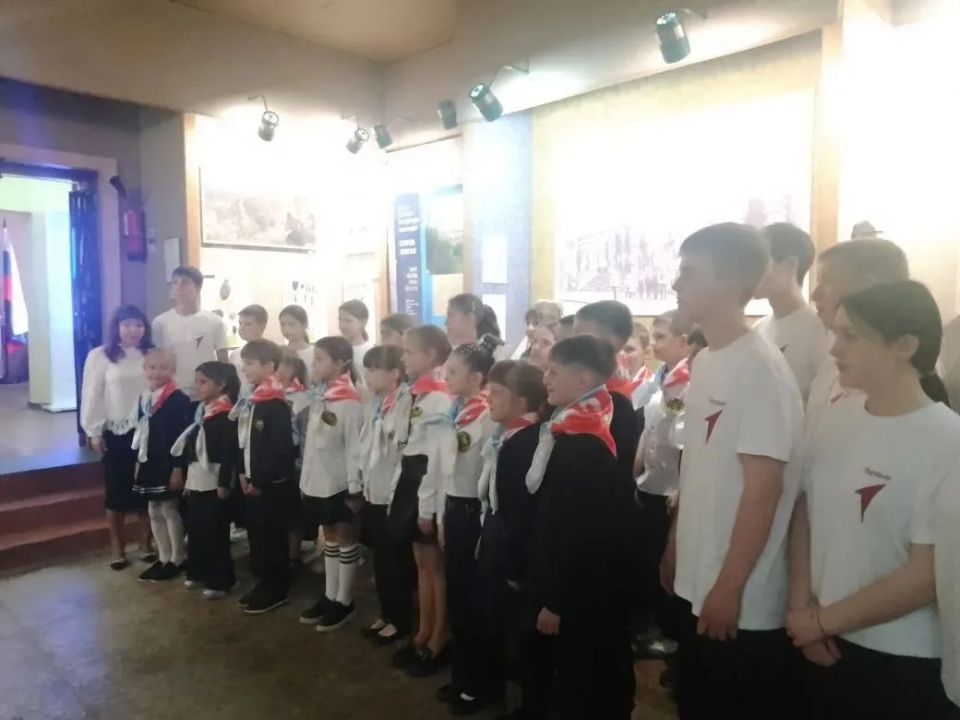 В Международный день музеев, музей посетили учащиеся ГБОУ "Средняя школа № 22 Г.О. Харцызск" В Международный день музеев, музей посетили учащиеся ГБОУ "Средняя школа № 22 Г.О. Харцызск"
