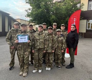 Александр Пеняев: Школьники из Ясиноватой участвовали в зональном этапе «Зарницы 2.0»
