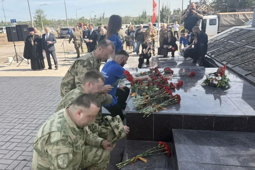 Бойцы 116-й бригады Южного округа войск национальной гвардии приняли участие в праздновании четырехлетней годовщины со дня освобождения Мариуполя