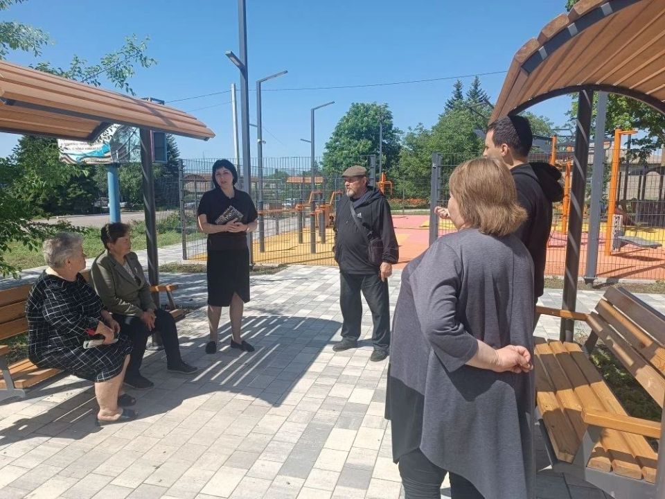 Сегодня заместитель Главы Администрации провела встречу с населением в селе Первомайское
