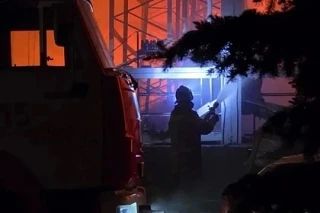 В Макеевке ликвидирован крупный пожар в результате атаки БПЛА ВСУ