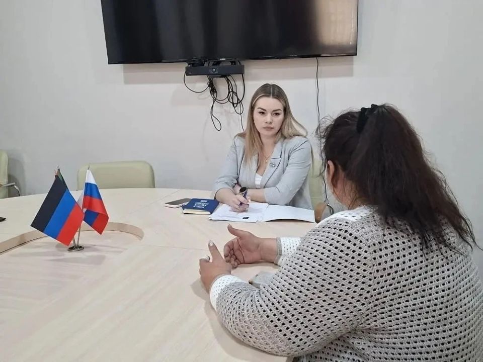 Роман Конев: 21 мая 2026 года состоялся приём граждан депутатом Горловского городского совета Донецкой Народной Республики первого созыва Софией Потаповой