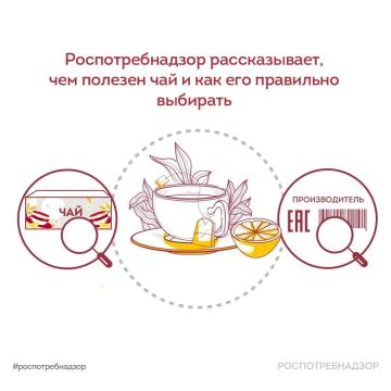 Роспотребнадзор рассказывает, чем полезен чай и как его правильно выбирать