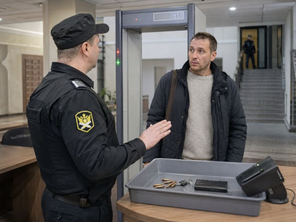 Житель Мариуполя попытался пронести в суд патроны