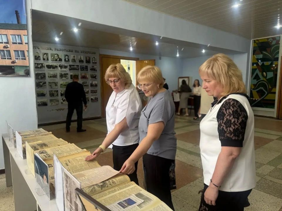 Газета Шахтерского округа «Знамя Победы» отметила свое 80-летие Газета Шахтерского округа «Знамя Победы» отметила свое 80-летие