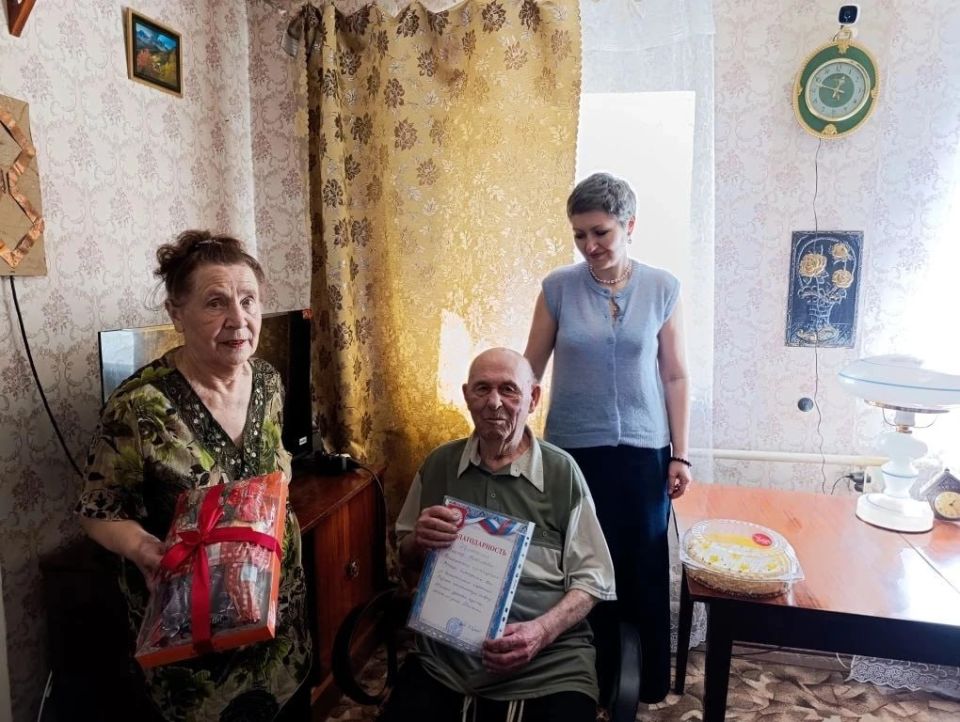 Иван Адамец: Свой 90-летний юбилей отметил участник боевых действий Виктор Николаевич Кривонос