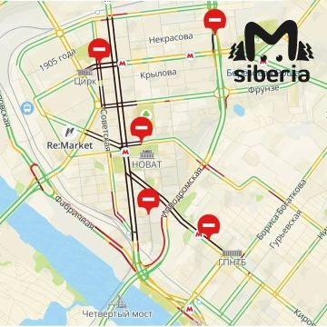 Центр Новосибирска перекрыли для проведения Крестного хода