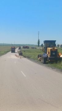 В населенных пунктах Обильное, Новоселовка и Новобешево стартовали работы по восстановлению дорожного покрытия