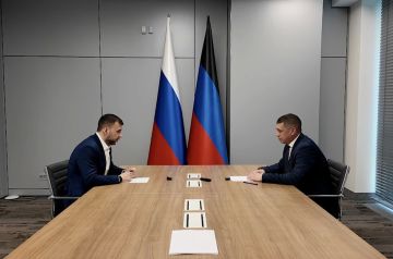 Пушилин озвучил новому главе своей администрации, чего от него ждет