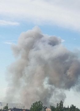 Сегодня вечером был нанесён удар по временно оккупированному Краматорску
