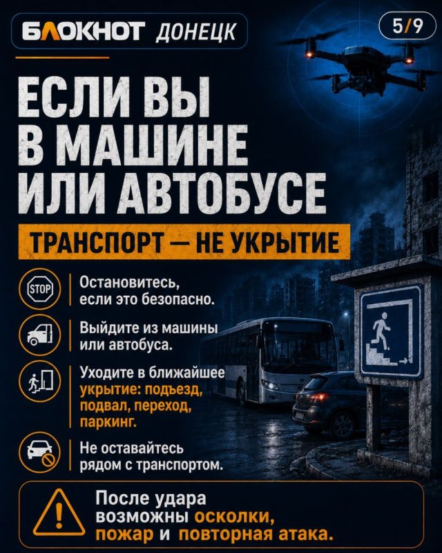Атака БПЛА: как действовать и где укрыться Атака БПЛА: как действовать и где укрыться