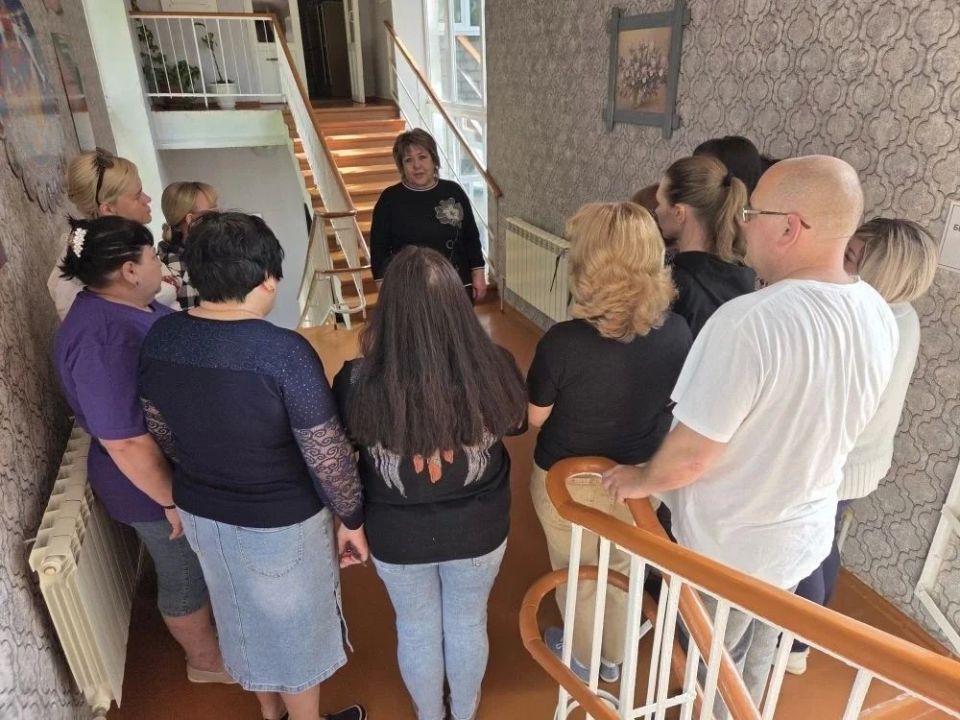 В Калининском районе Горловки состоялись встречи с трудовыми коллективами В Калининском районе Горловки состоялись встречи с трудовыми коллективами