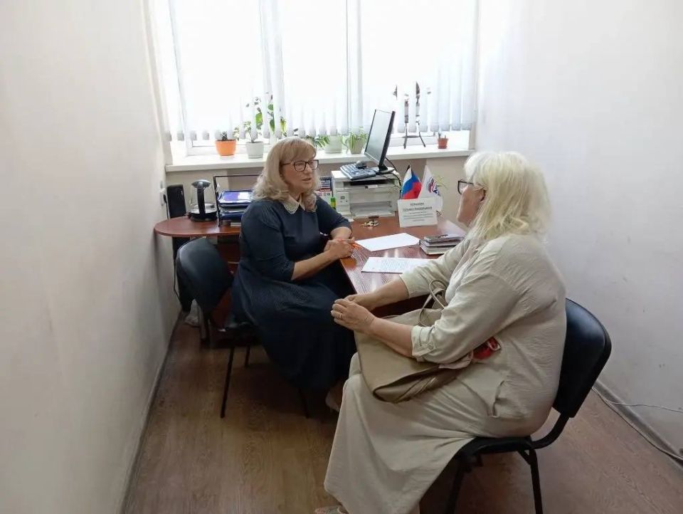 Татьяна Копылова: Сегодня, 26 мая, провела личный приём граждан в общественной приёмной Партии «Единая Россия»