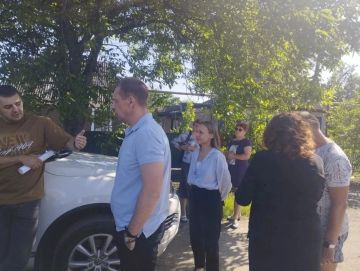 В Комсомольском прошла встреча с гражданами по вопросам расчистки реки Кальмиус