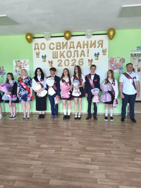В населённых пунктах Тельмановского округа прошли торжественные линейки последнего звонка В населённых пунктах Тельмановского округа прошли торжественные линейки последнего звонка