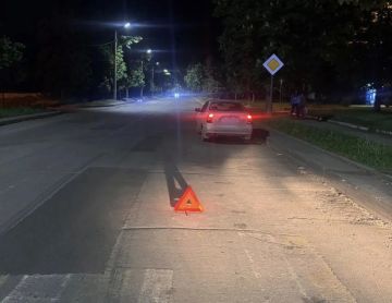 Полицейские проводят проверку по факту ДТП с участием несовершеннолетней