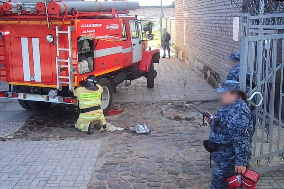 В ИК-13 проведены пожарно-тактические занятия В ИК-13 проведены пожарно-тактические занятия