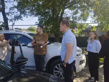 В Комсомольском прошла встреча с гражданами по вопросам расчистки реки Кальмиус