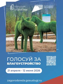 Сделайте свой вклад в развитие городской среды!