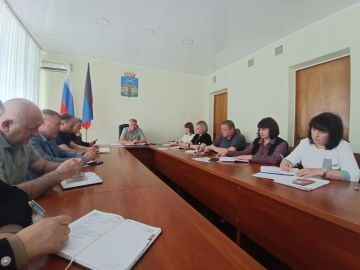 Сегодня провёл расширенное аппаратное совещание с начальниками отделов и структурных подразделений