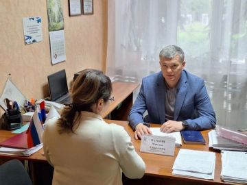 Депутат Народного Совета ДНР провел прием граждан в Шахтерске