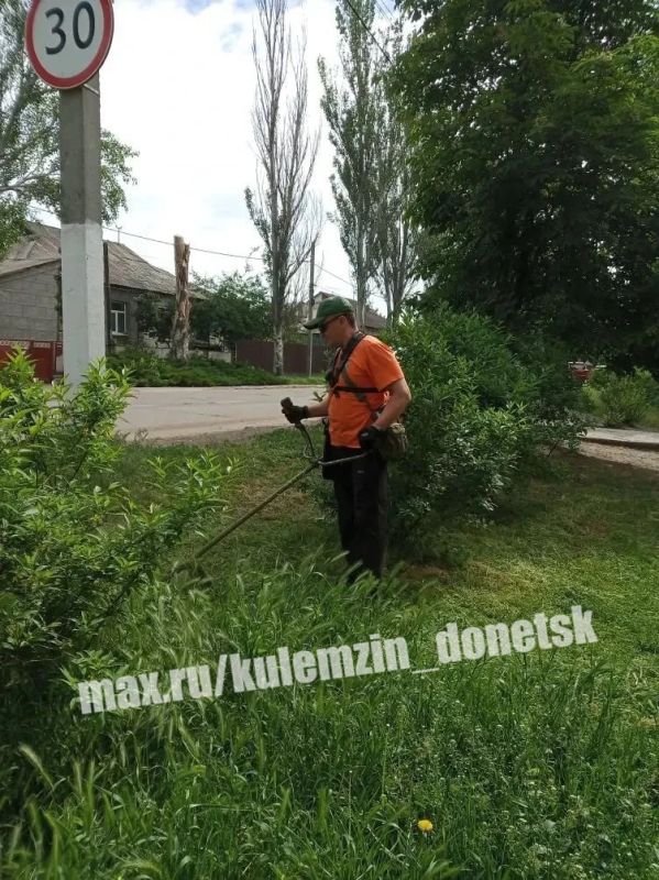 Алексей Кулемзин: Сотрудники предприятия «Зелёное строительство» продолжают благоустройство города Алексей Кулемзин: Сотрудники предприятия «Зелёное строительство» продолжают благоустройство города