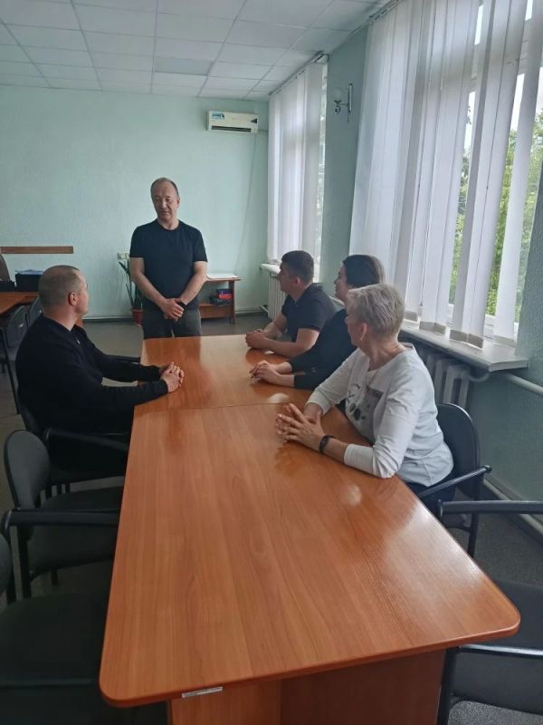 Состоялась встреча руководства администрации городского округа Горловка с трудовым коллективом Состоялась встреча руководства администрации городского округа Горловка с трудовым коллективом