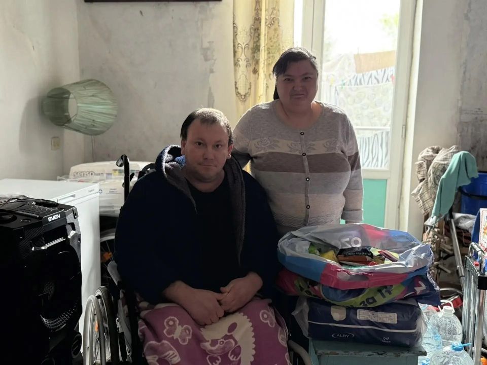 Ямальцы помогли мужчине с инвалидностью из пгт Донское Волновахского округа