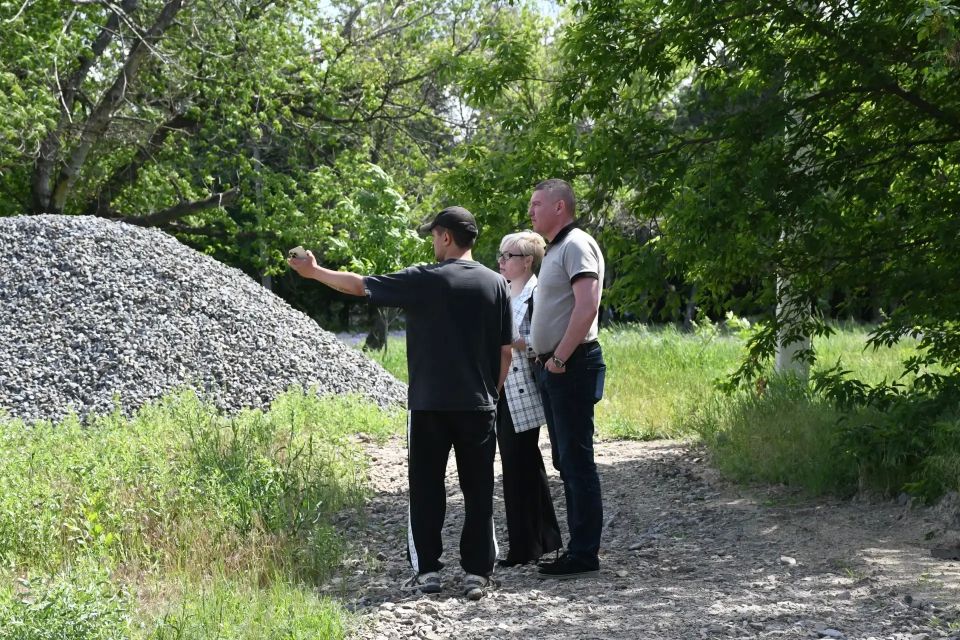 Сергей Лебедев проверил ход реализации проектов по благоустройству Сергей Лебедев проверил ход реализации проектов по благоустройству