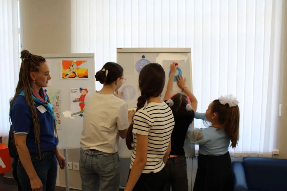 Веселые профориентационные старты: День защиты детей в центре занятости Волновахи Веселые профориентационные старты: День защиты детей в центре занятости Волновахи