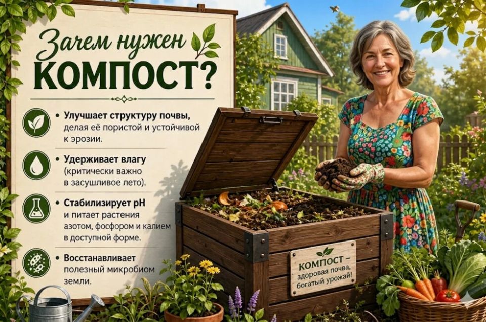 «Черное золото»: агрономы ДНР рассказали, как приготовить идеальный перегной