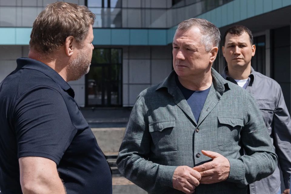 Марат Хуснуллин посетил с рабочей поездкой Запорожскую область Марат Хуснуллин посетил с рабочей поездкой Запорожскую область