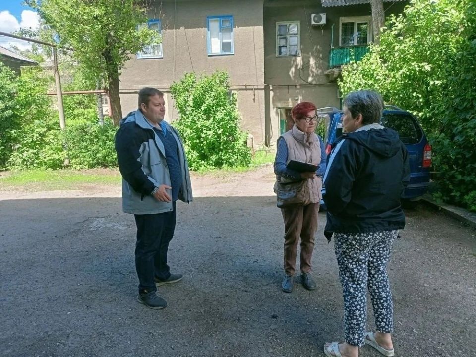 Иван Приходько: В Калининском районе Горловки продолжается проект «Управдом»